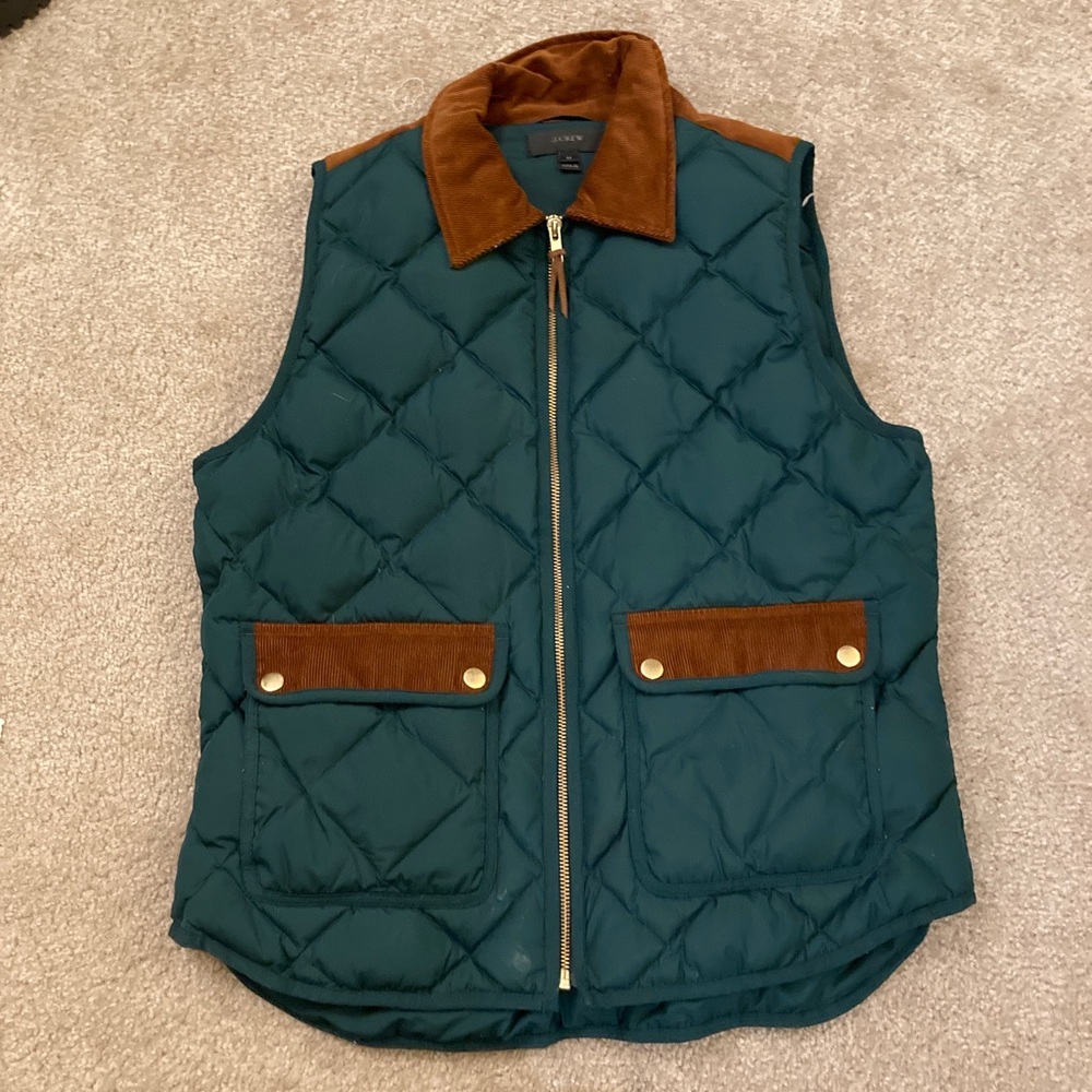 J crew puffer vest